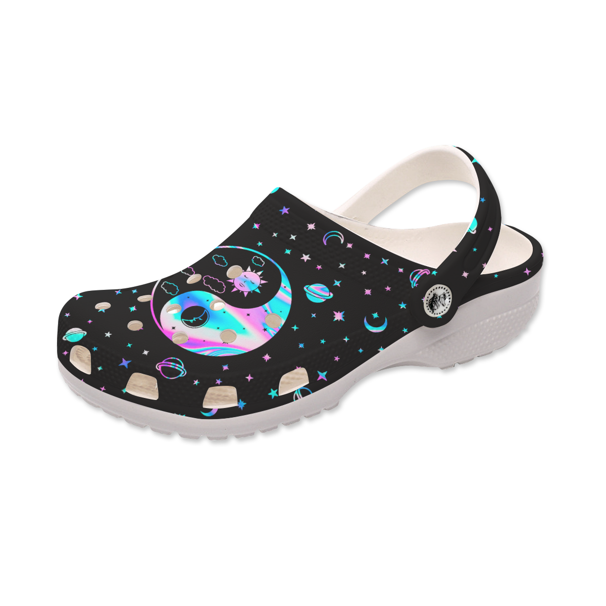 Yinyang Galaxy Men's Classic Clogs