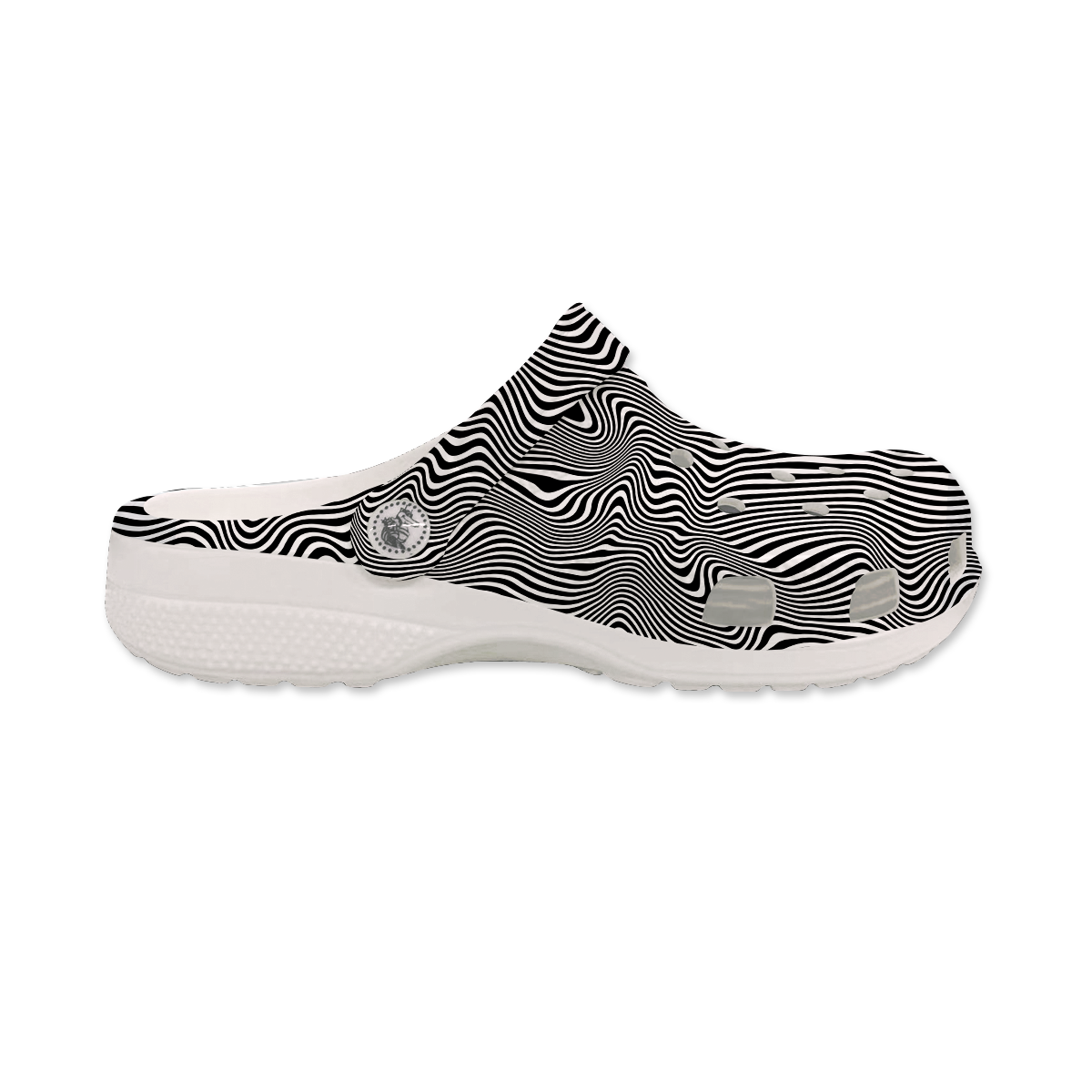 Trippy Wave Men's Classic Clogs