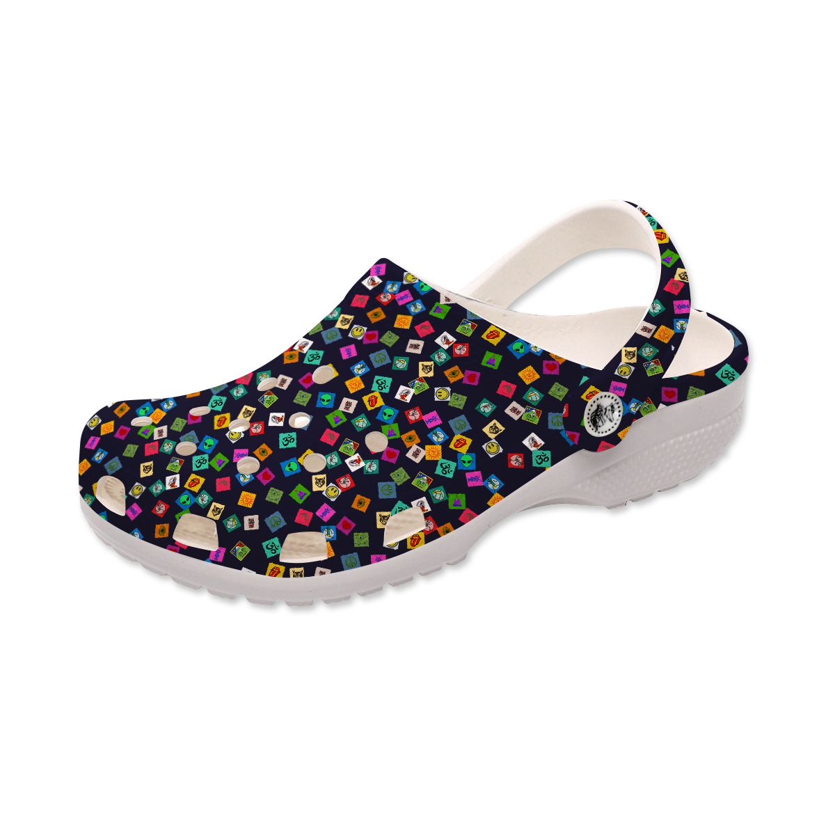 Tabs Pattern Women's Classic Clogs