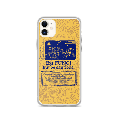 Shroom Beach Eat Fungi iPhone Case ​protects your iPhone against water, dust and shock