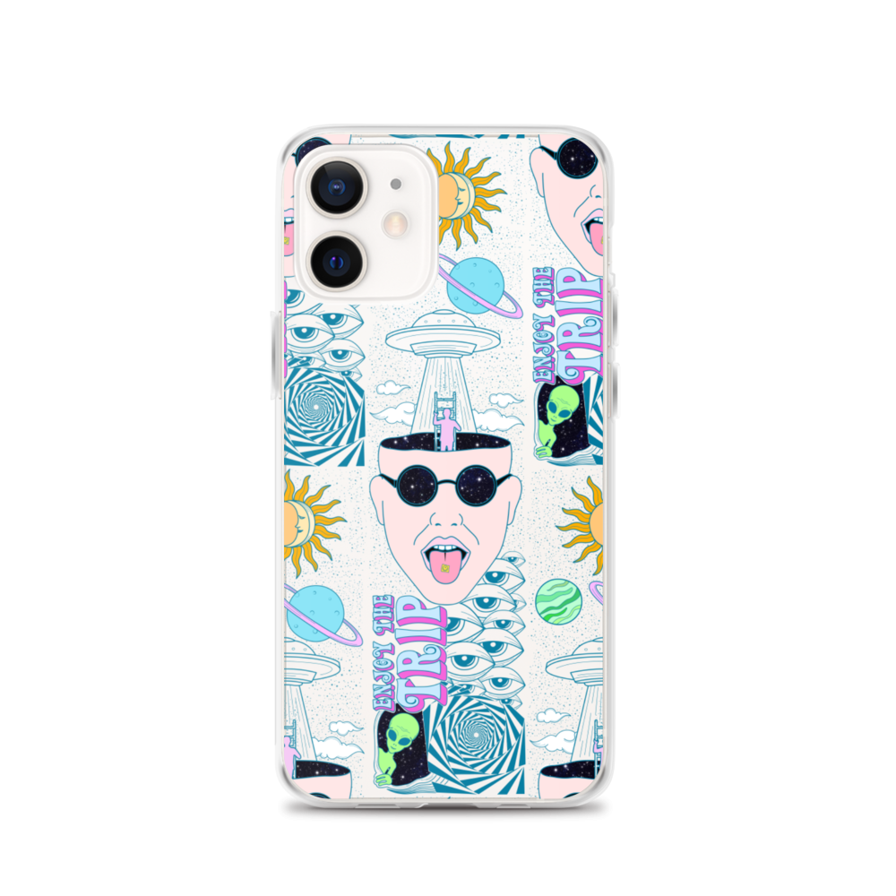 Shroom Beach Enjoy The Trip iPhone Case protects your iPhone against water, dust and shock.