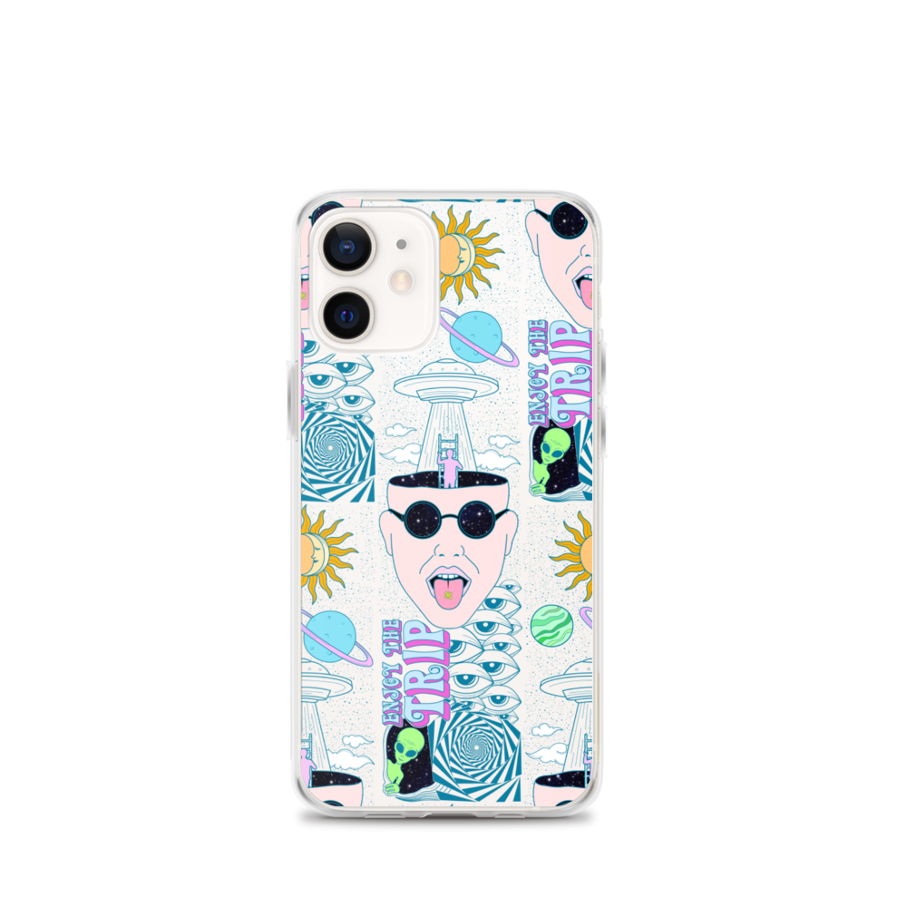 Shroom Beach Enjoy The Trip iPhone Case protects your iPhone against water, dust and shock.