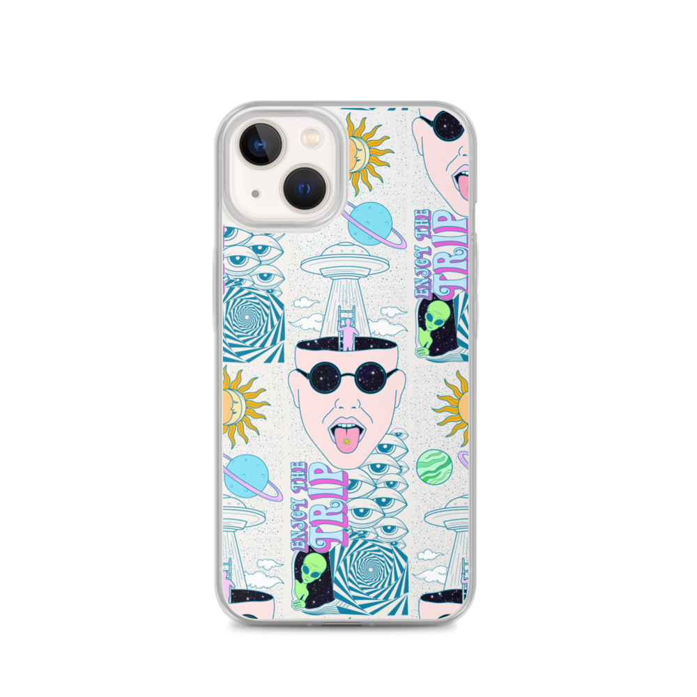 Shroom Beach Enjoy The Trip iPhone Case protects your iPhone against water, dust and shock.