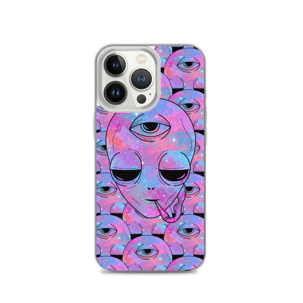 Stoned Alien iPhone Case