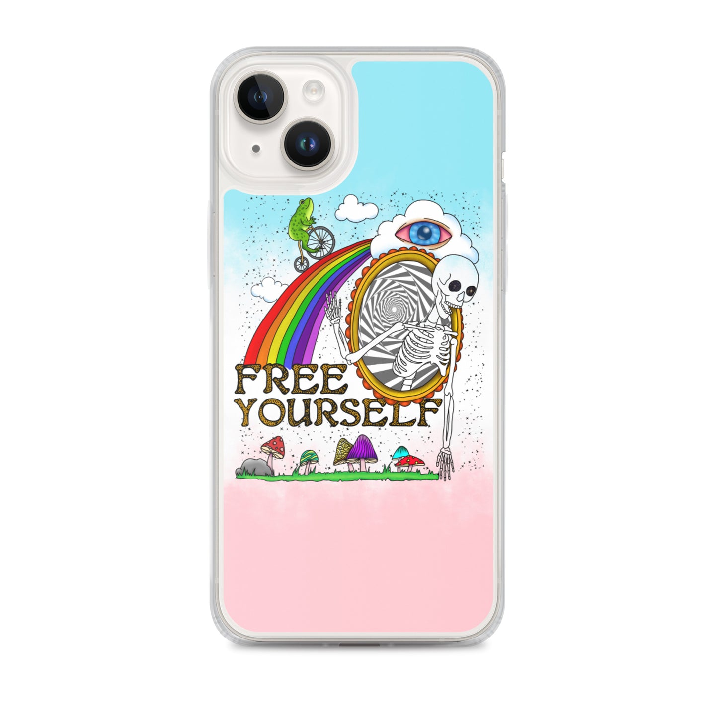 Free Yourself iPhone Case