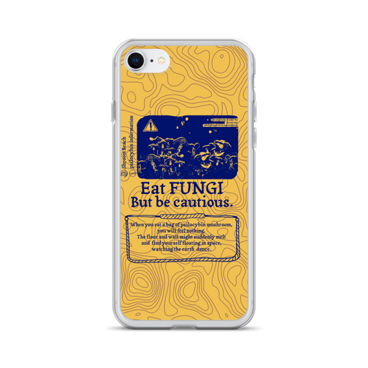 Shroom Beach Eat Fungi iPhone Case ​protects your iPhone against water, dust and shock