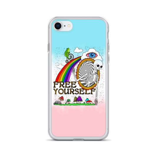 Shroom Beach Free Yourself iPhone Case protects your iPhone against water, dust and shock.