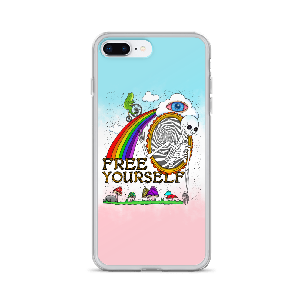 Shroom Beach Free Yourself iPhone Case protects your iPhone against water, dust and shock.