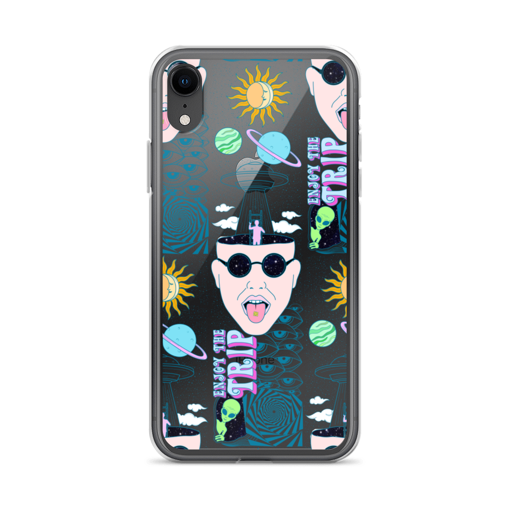 Shroom Beach Enjoy The Trip iPhone Case protects your iPhone against water, dust and shock.