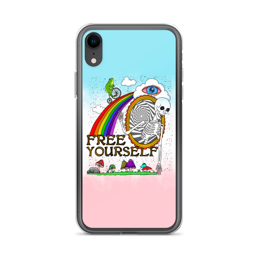 Shroom Beach Free Yourself iPhone Case protects your iPhone against water, dust and shock.