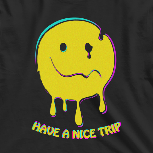 Have A Nice Trip Graphic Crop Tee