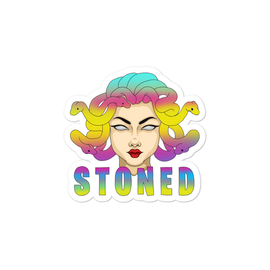 High quality and trendy stickers by Shroom Beach perfect for indoor use. 