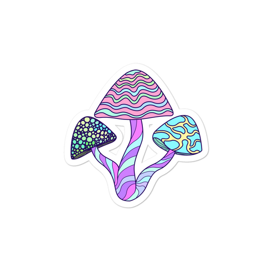 High quality and trendy stickers by Shroom Beach perfect for indoor use. 