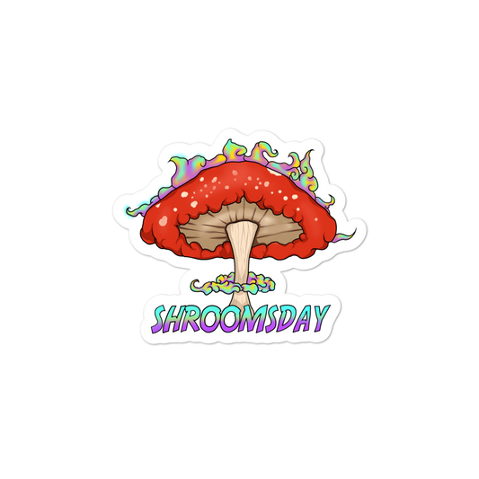 High quality and trendy stickers by Shroom Beach perfect for indoor use. 