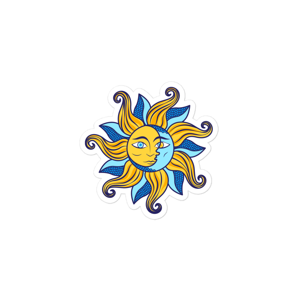 Sunmoon Sticker