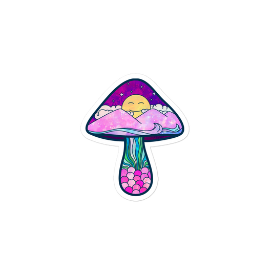 Shroom World Sticker