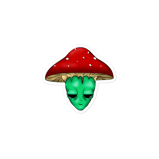 Mushroom Head Sticker