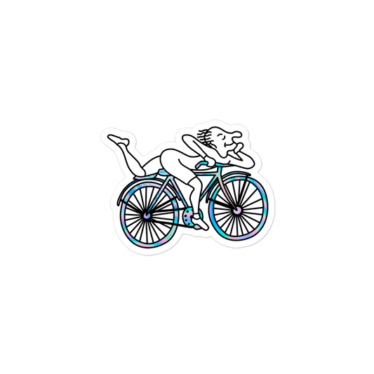 Bicycle Day Sticker