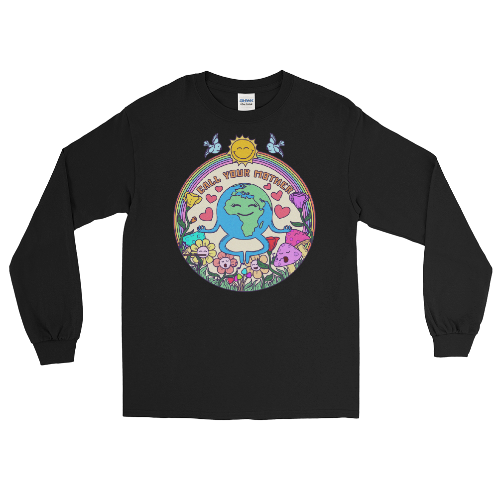 With its classic and regular fit, this Shroom Beach Long Sleeve Tee is a true wardrobe essential perfect for a relaxed and casual setting. 