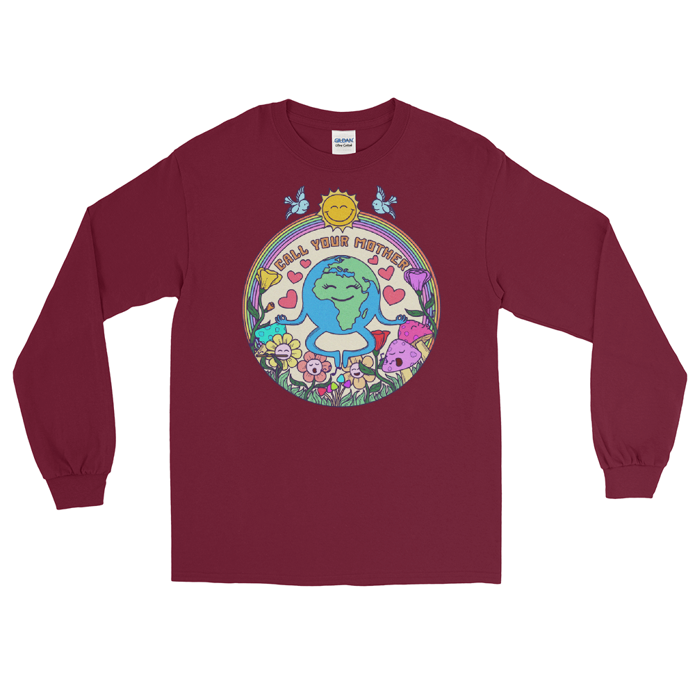 With its classic and regular fit, this Shroom Beach Long Sleeve Tee is a true wardrobe essential perfect for a relaxed and casual setting. 