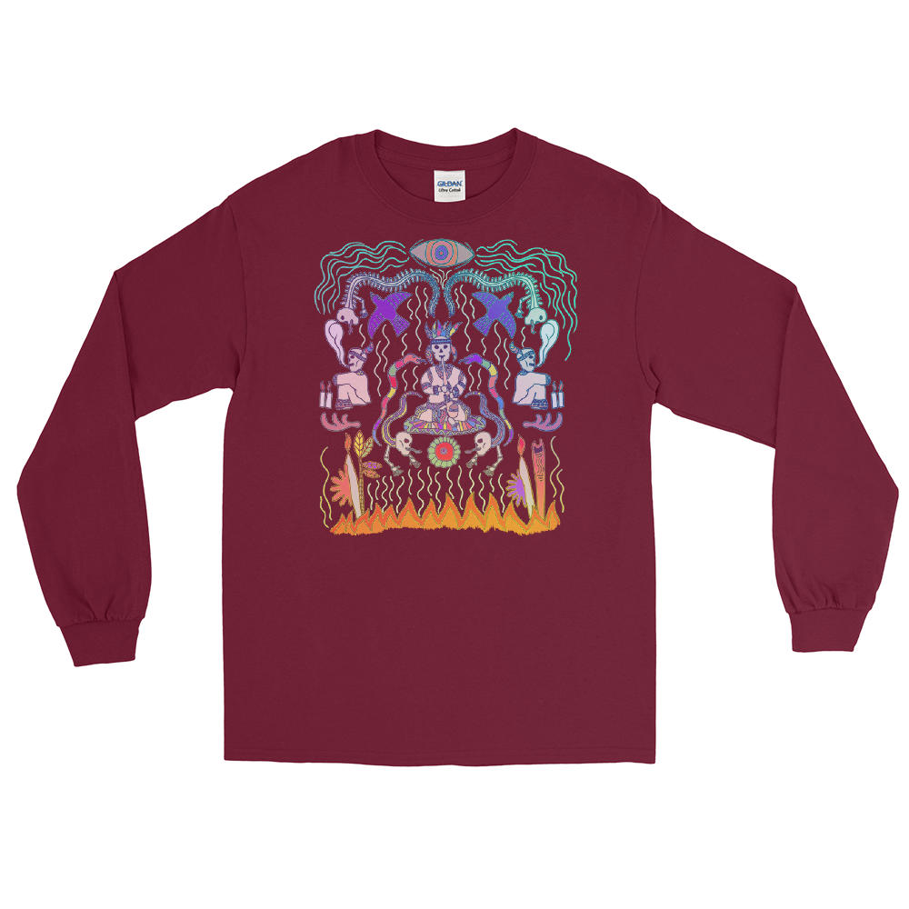 With its classic and regular fit, this Shroom Beach Long Sleeve Tee is a true wardrobe essential perfect for a relaxed and casual setting. 