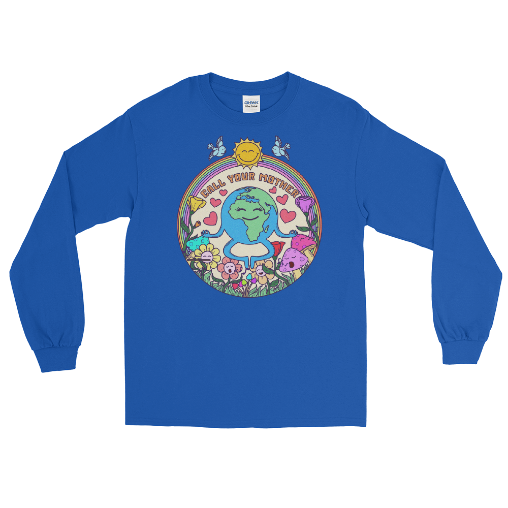 With its classic and regular fit, this Shroom Beach Long Sleeve Tee is a true wardrobe essential perfect for a relaxed and casual setting. 