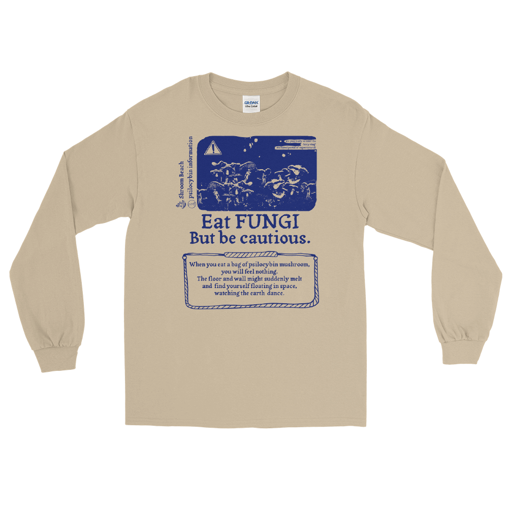 With its classic and regular fit, this Shroom Beach Long Sleeve Tee is a true wardrobe essential perfect for a relaxed and casual setting. 