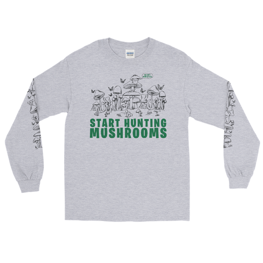 With its classic and regular fit, this Shroom Beach Long Sleeve Tee is a true wardrobe essential perfect for a relaxed and casual setting. 