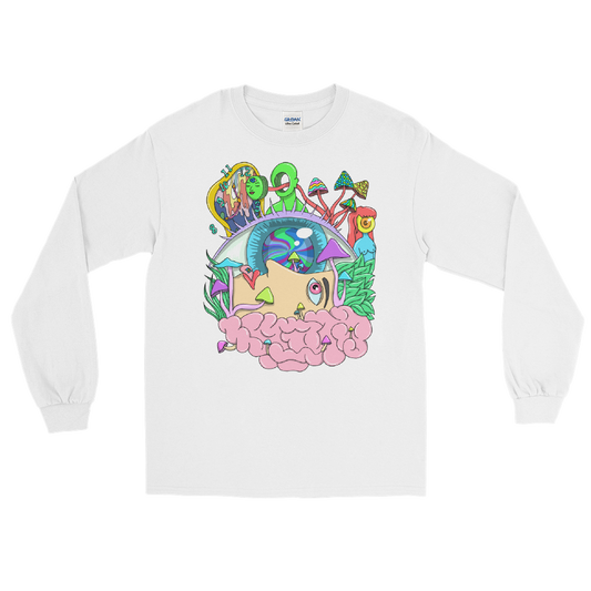 Tripping Graphic Long Sleeve Tee