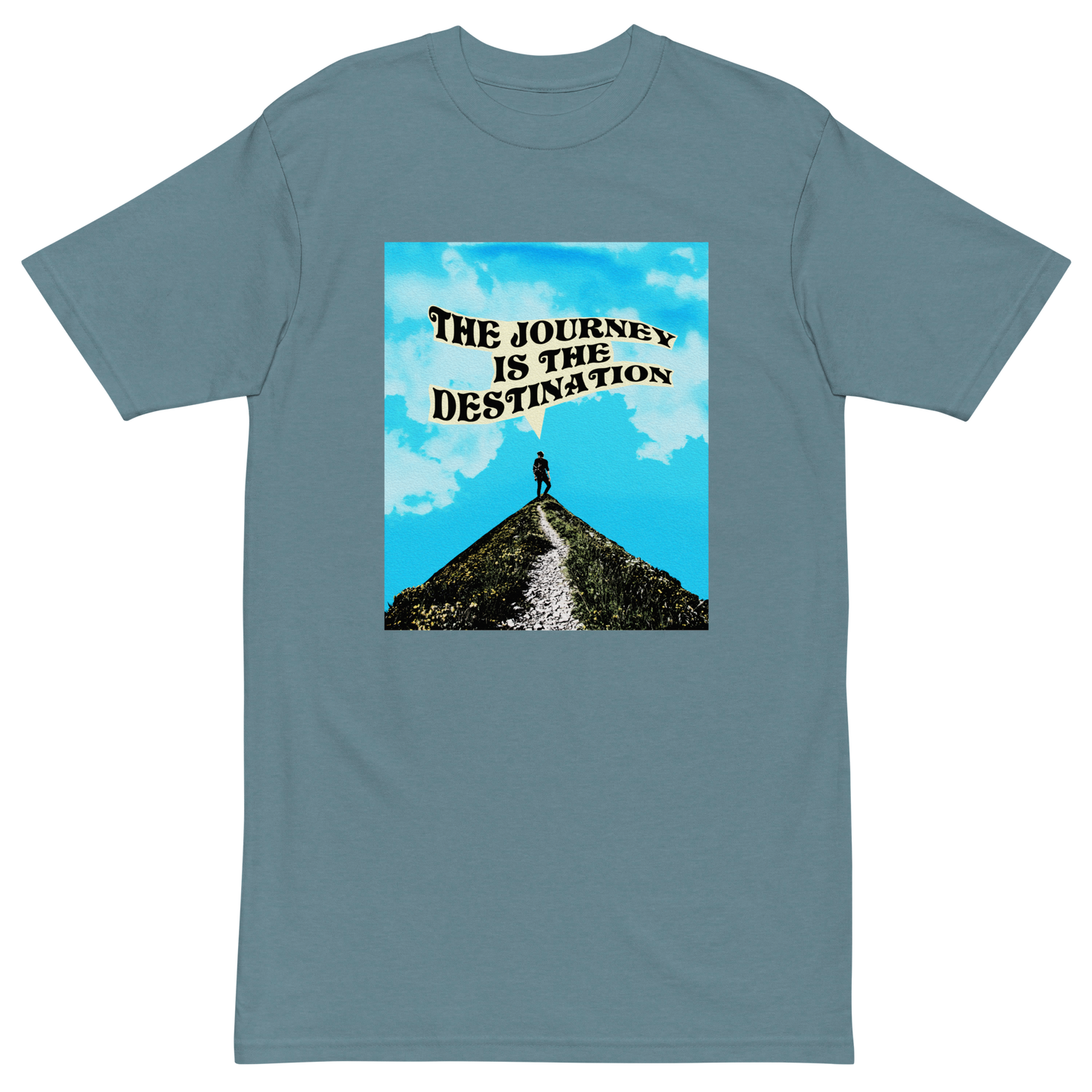 The Journey Is The Destination Premium Graphic Tee