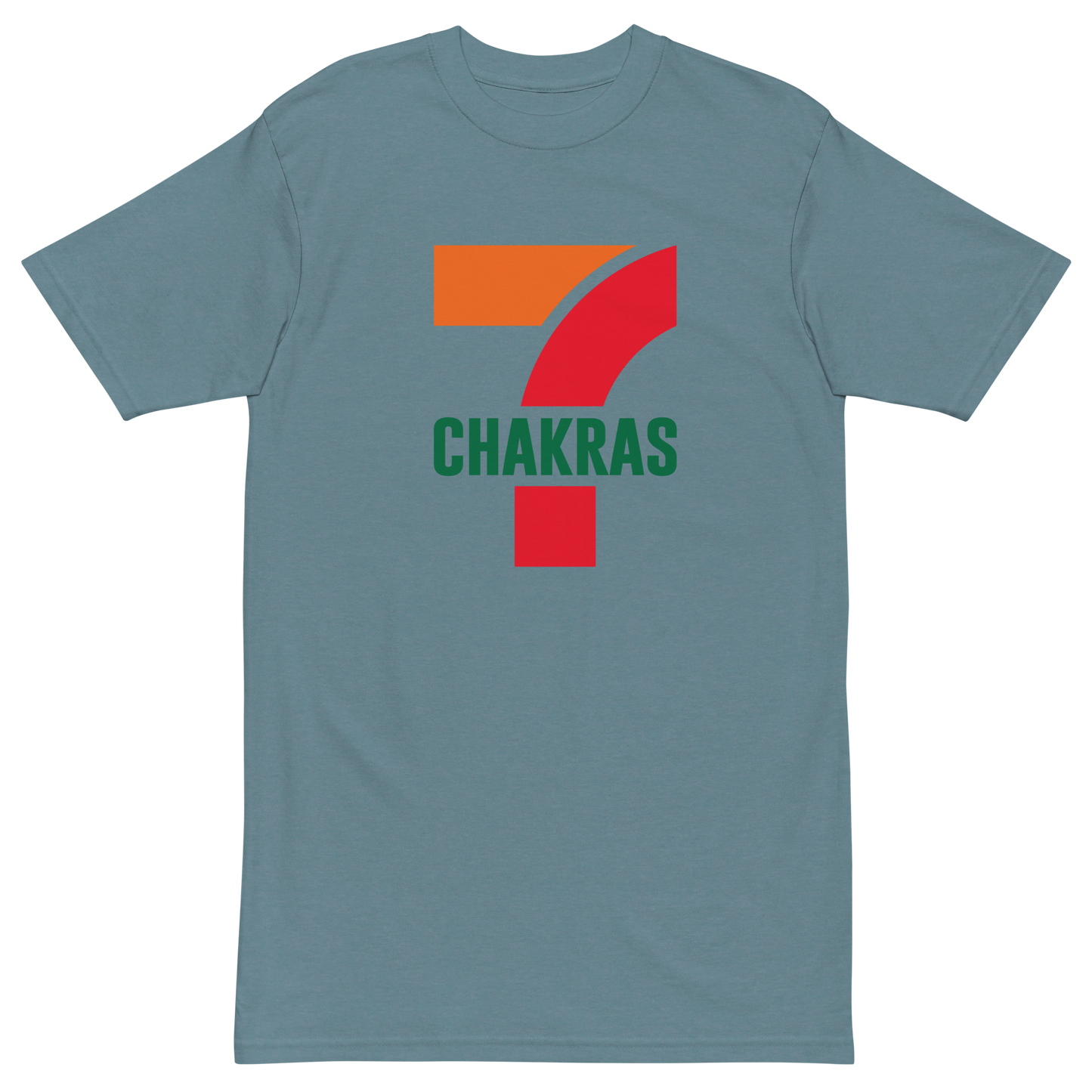 7 Chakras Premium Graphic Tee