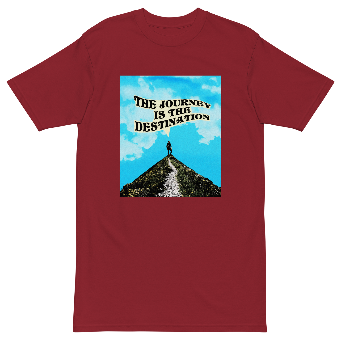 The Journey Is The Destination Premium Graphic Tee