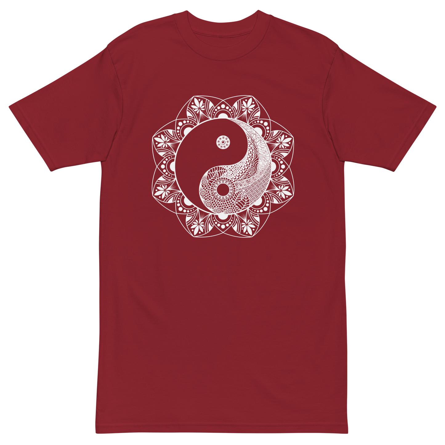 Yinyang Mandala Premium Graphic Tee