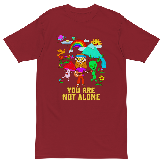 You Are Not Alone Premium Graphic Tee
