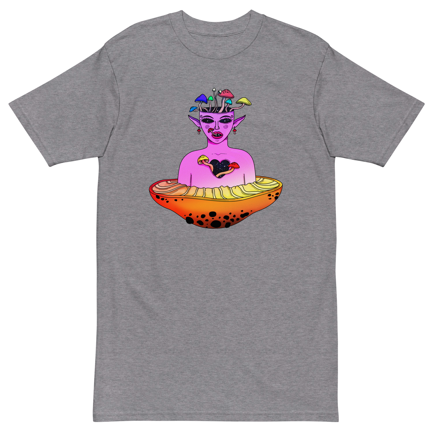 Mushroom Elf Premium Graphic Tee