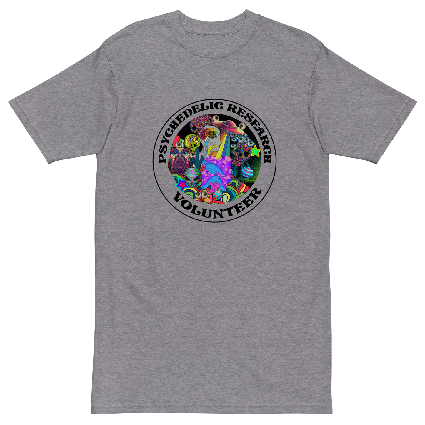 Psi~ Research Volunteer Premium Graphic Tee