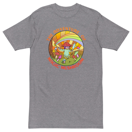 The Adventure Of Magic Mushroom Premium Graphic Tee