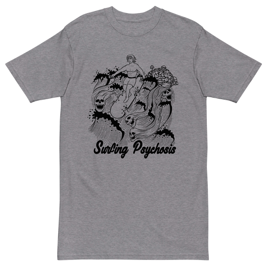 Surfing Psychosis Premium Graphic Tee