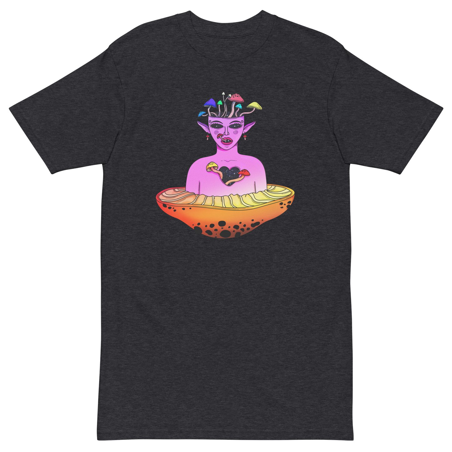 Mushroom Elf Premium Graphic Tee