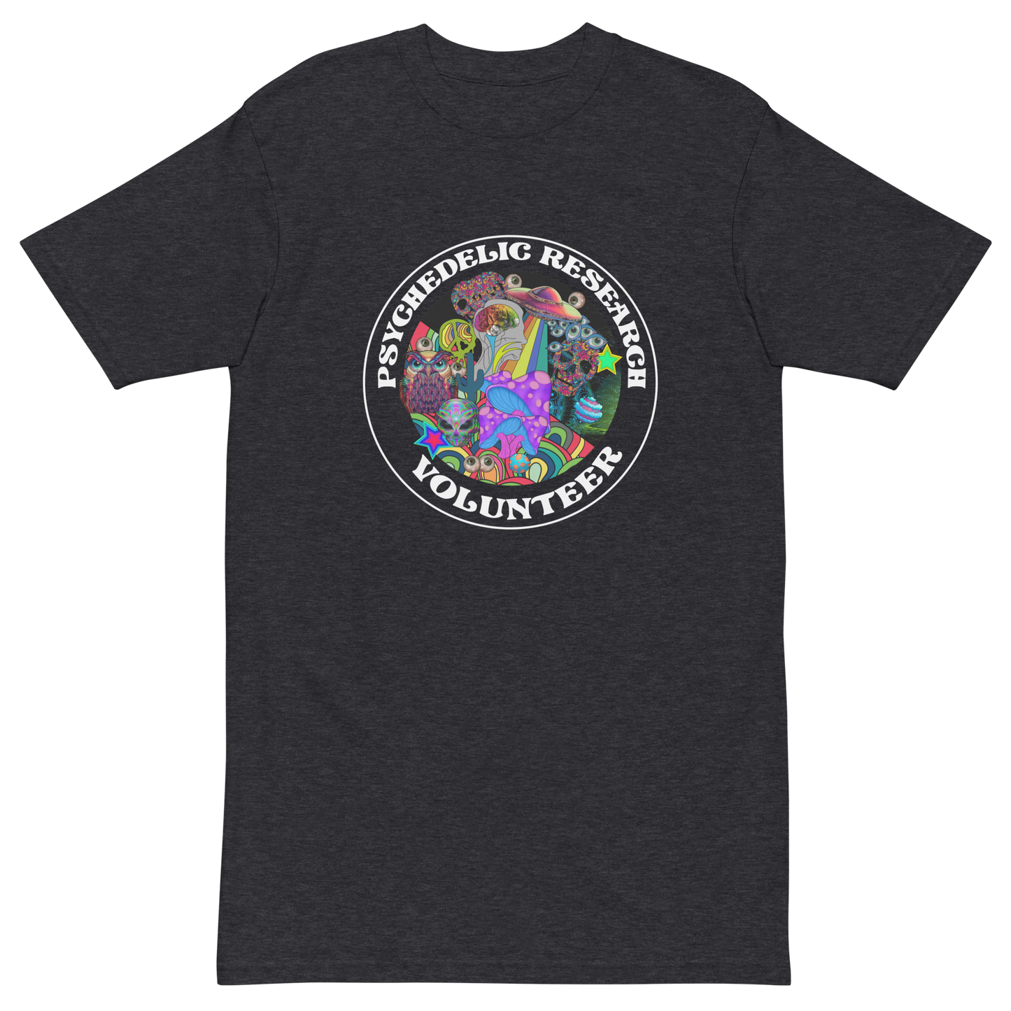 Psi~ Research Volunteer Premium Graphic Tee