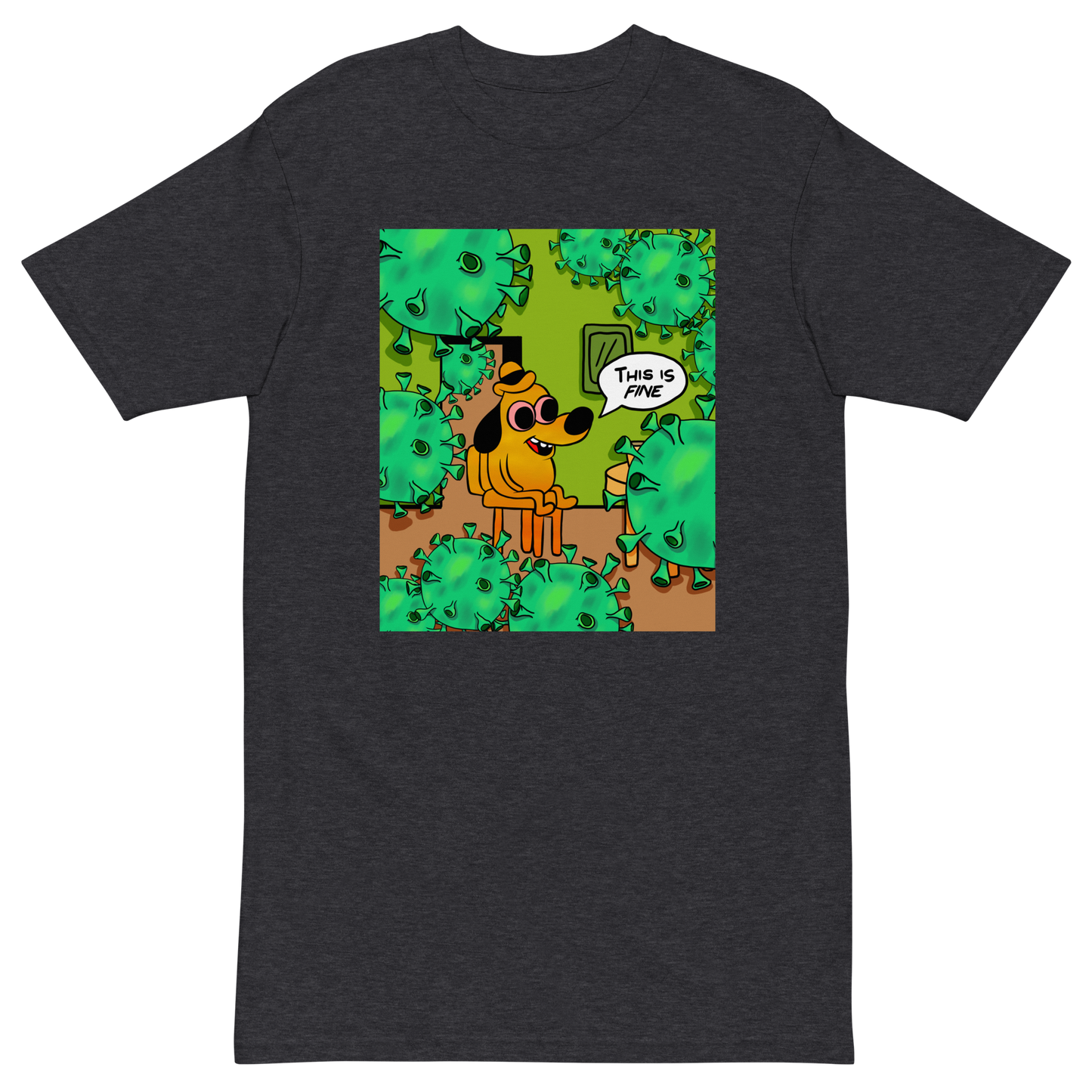 This Is Fine Premium Graphic Tee