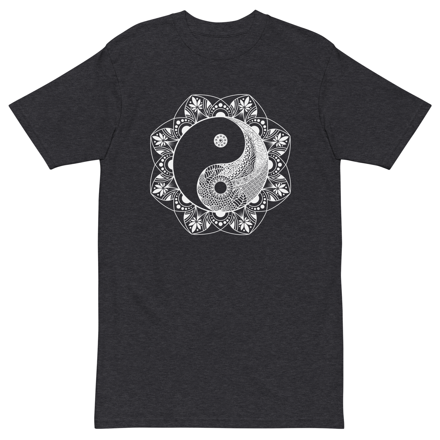 Yinyang Mandala Premium Graphic Tee