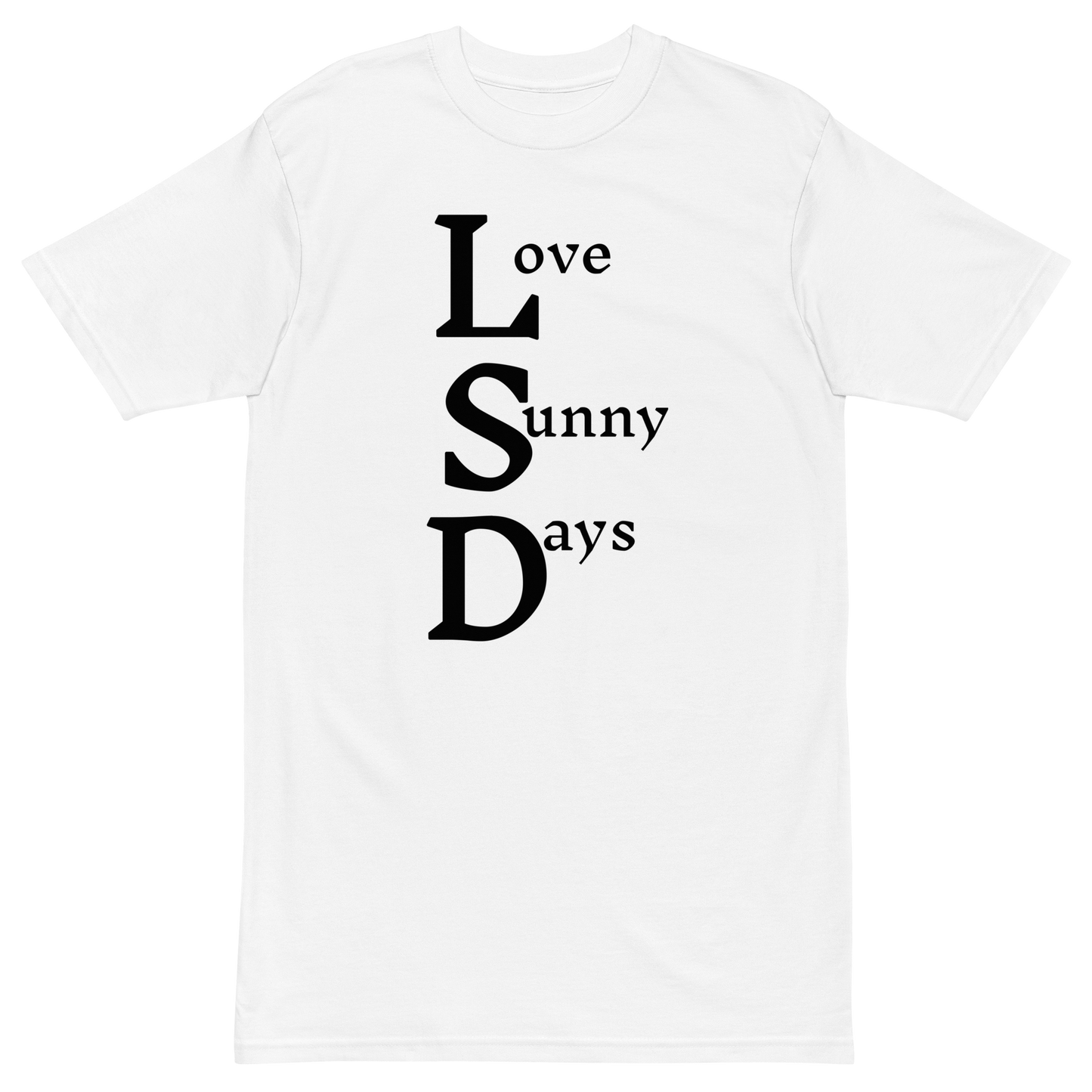 Love Sunny Days Premium Graphic Tee