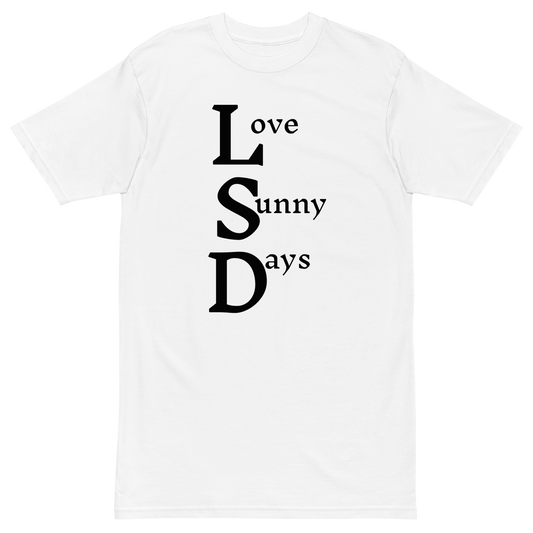 Love Sunny Days Premium Graphic Tee