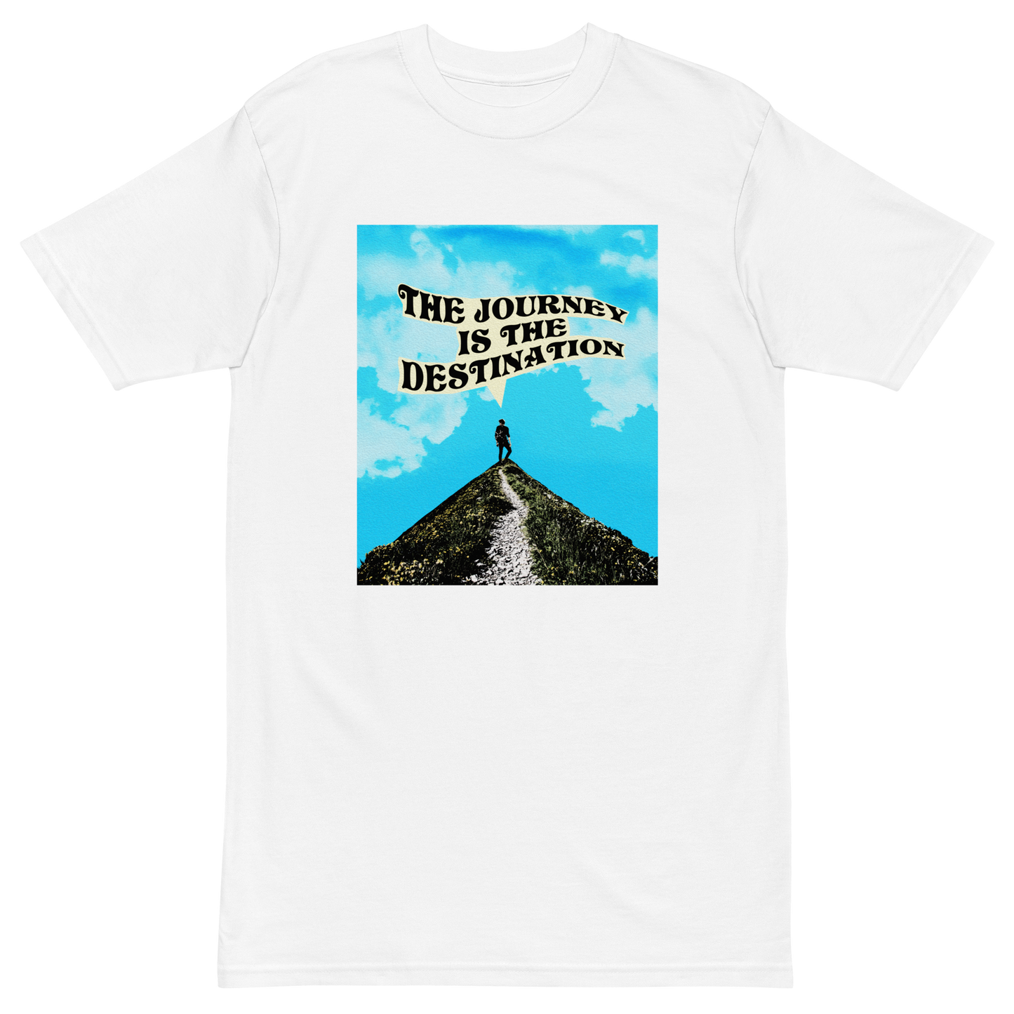 The Journey Is The Destination Premium Graphic Tee