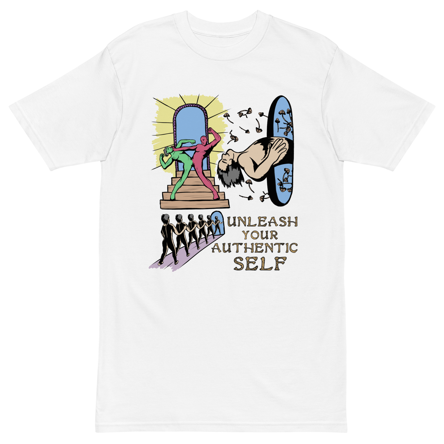 Unleash Your Authentic Self Premium Graphic Tee