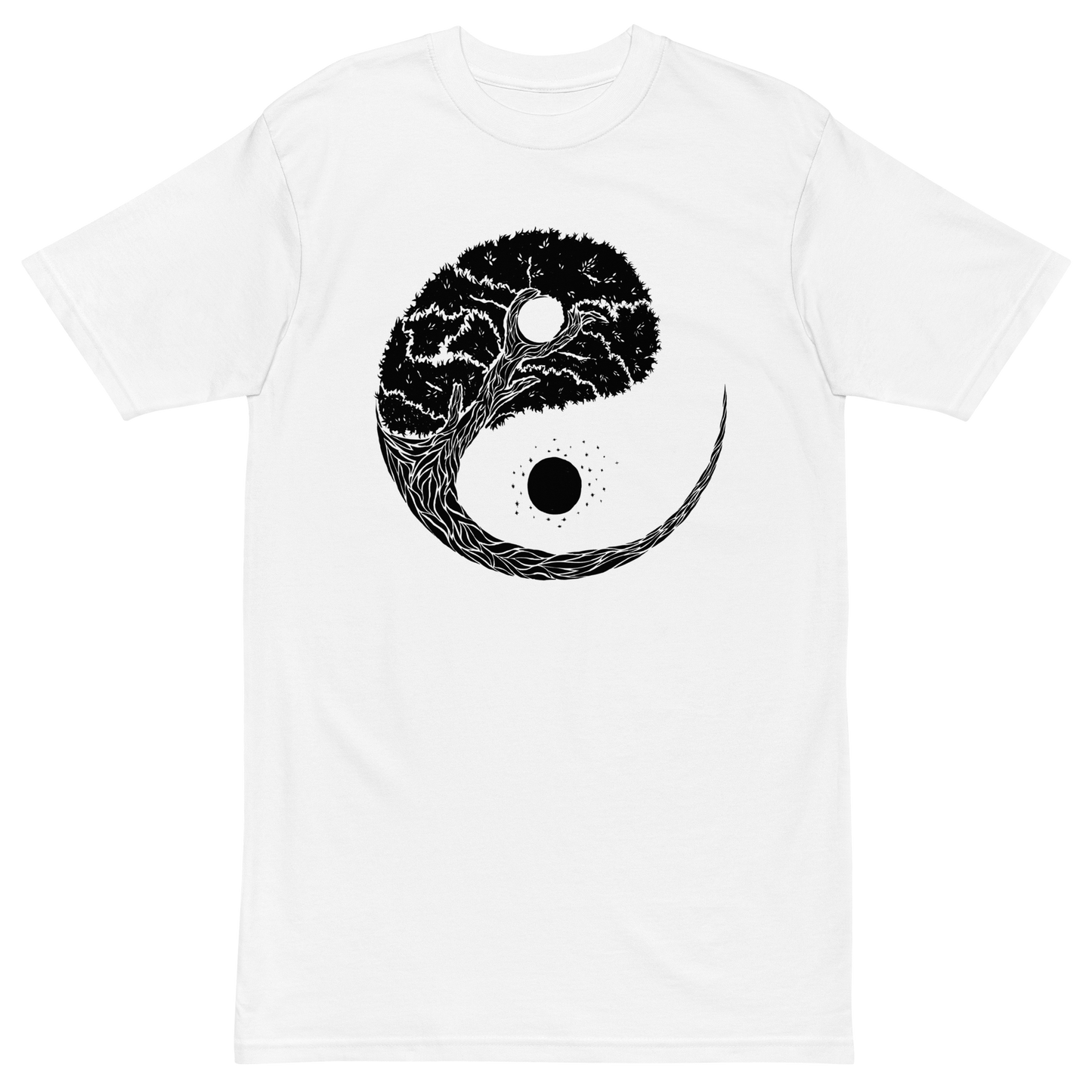 Yinyang Tree Premium Graphic Tee