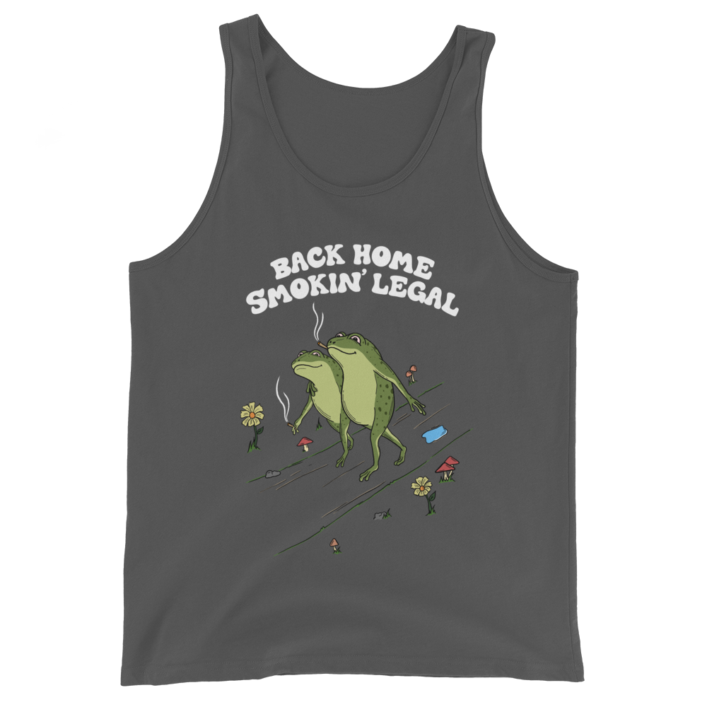 Back Home Smokin Legal Graphic Tank Top