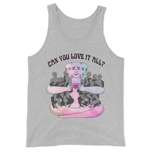 Can You Love It All Graphic Tank Top