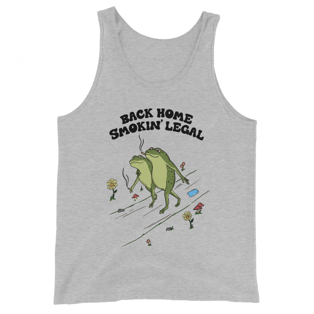 Back Home Smokin Legal Graphic Tank Top